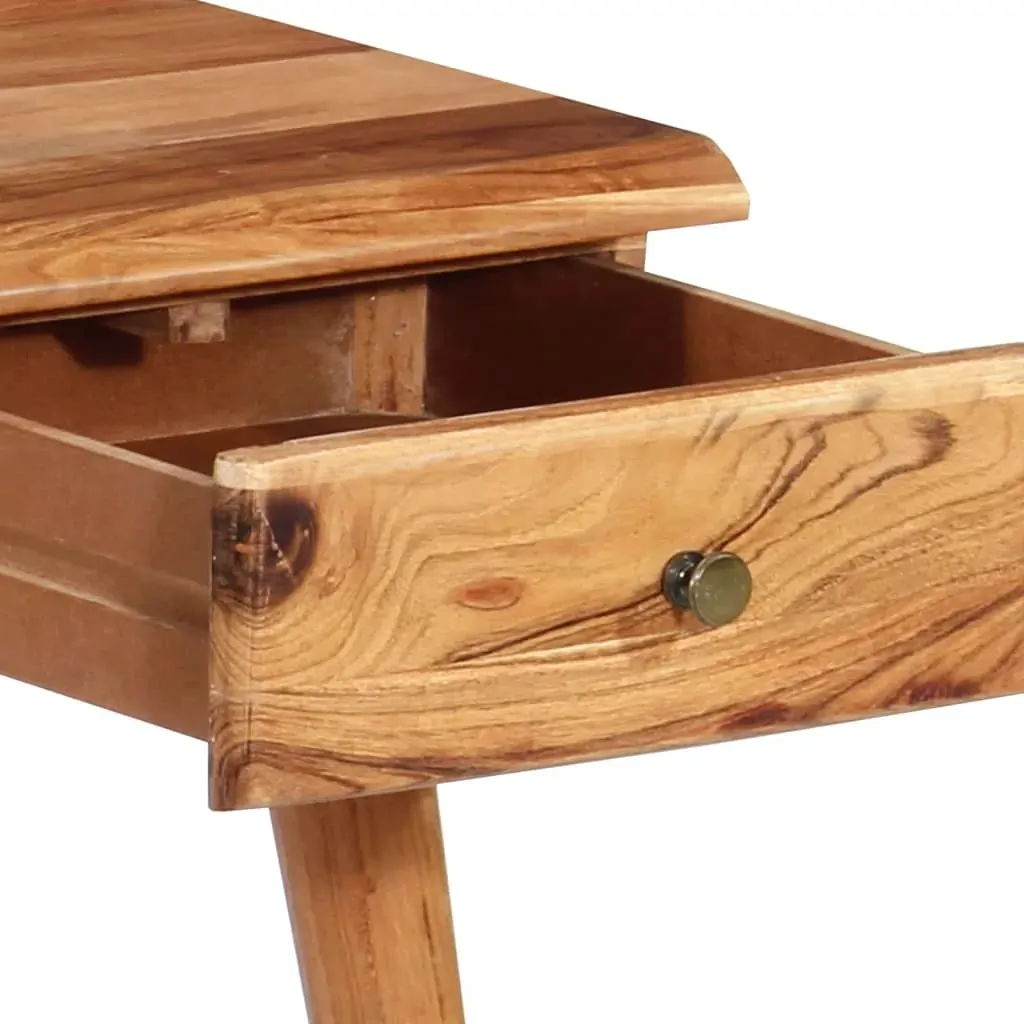 Writing Table Solid Acacia Wood 110x50x76 cm Price