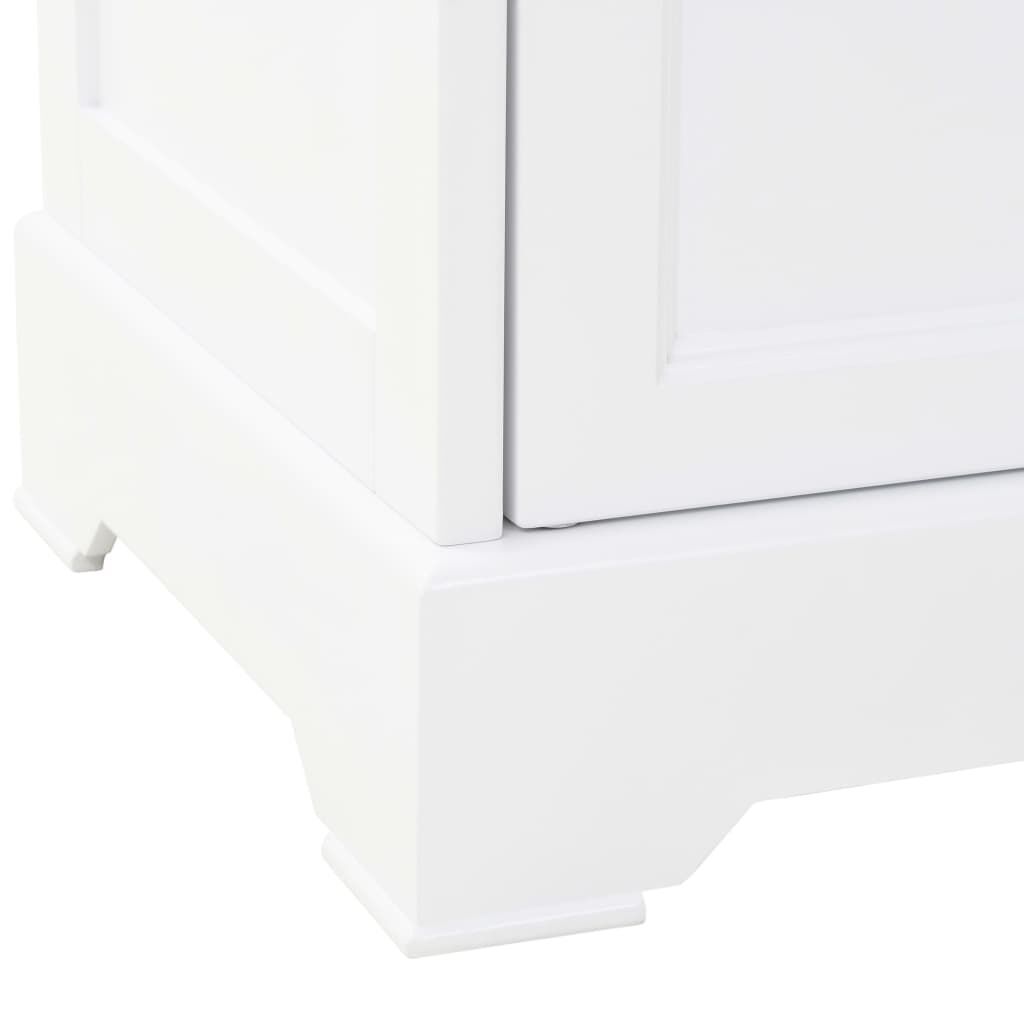 Welsh Dresser with 4 Doors MDF and Pinewood 80x40x180 cm Price