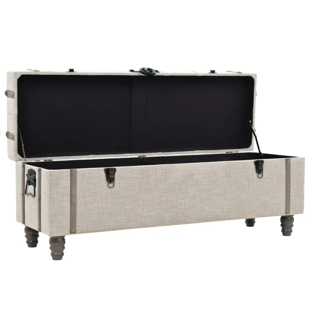 Storage Bench Set 3 pcs 112x37x45 cm Solid Wood and Steel Price