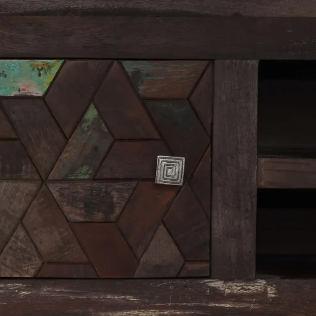 TV Cabinet Solid Reclaimed Wood 140x30x45 cm Price