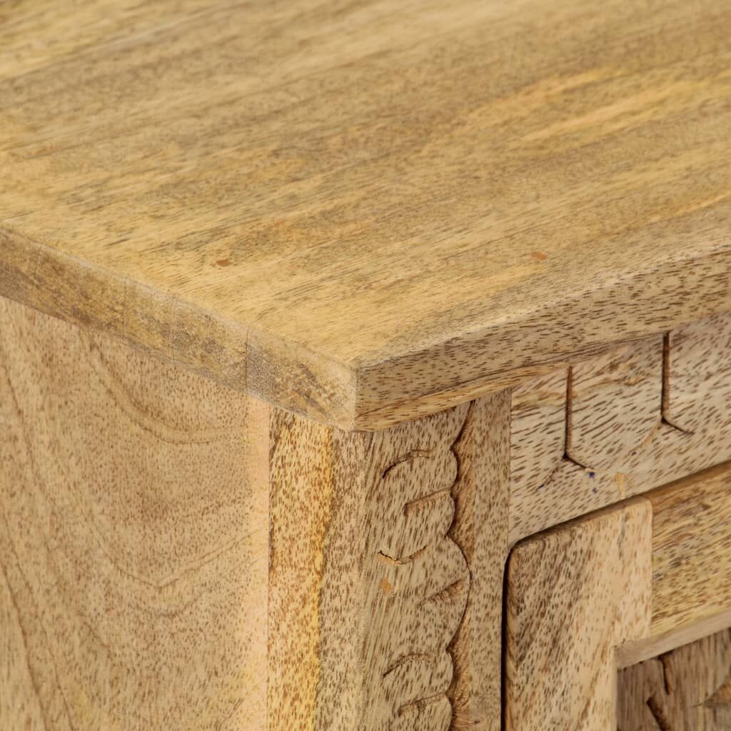 Bedside Table Solid Mango Wood 40x30x50 cm Price