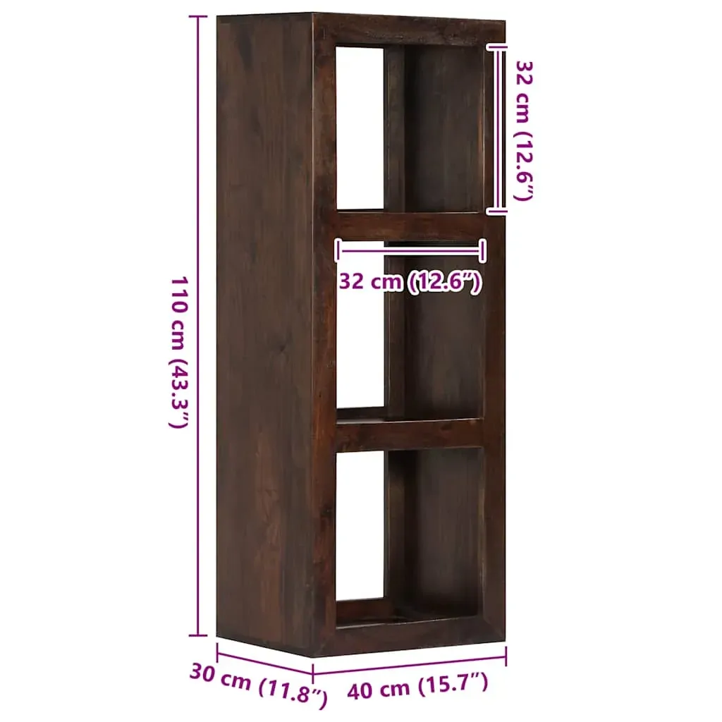 Console Cabinet 40x30x110 cm Solid Acacia Wood Price