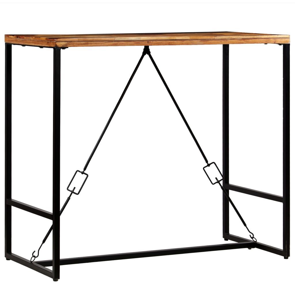 Bar Table Solid Reclaimed Wood 120x60x106 cm Price