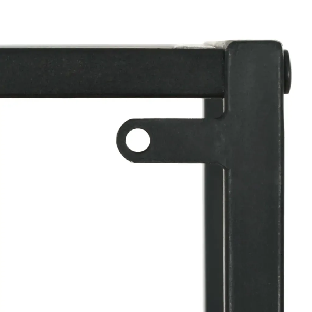 Bookcase Solid Firwood and Steel 40.5x32.5x180 cm Price