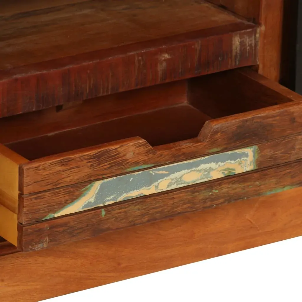 TV Cabinet 110x30x45 cm Solid Reclaimed Wood Price