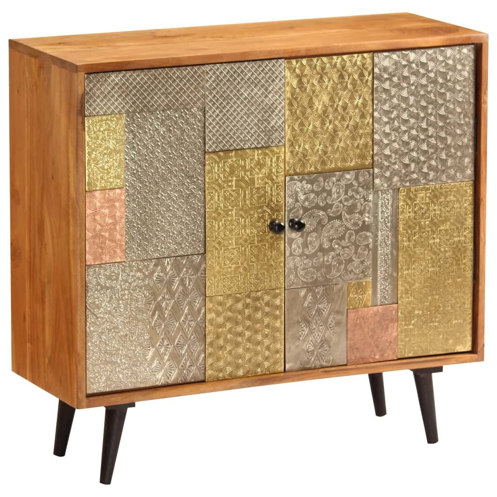 Sideboard 80x30x75 cm Solid Acacia Wood Price