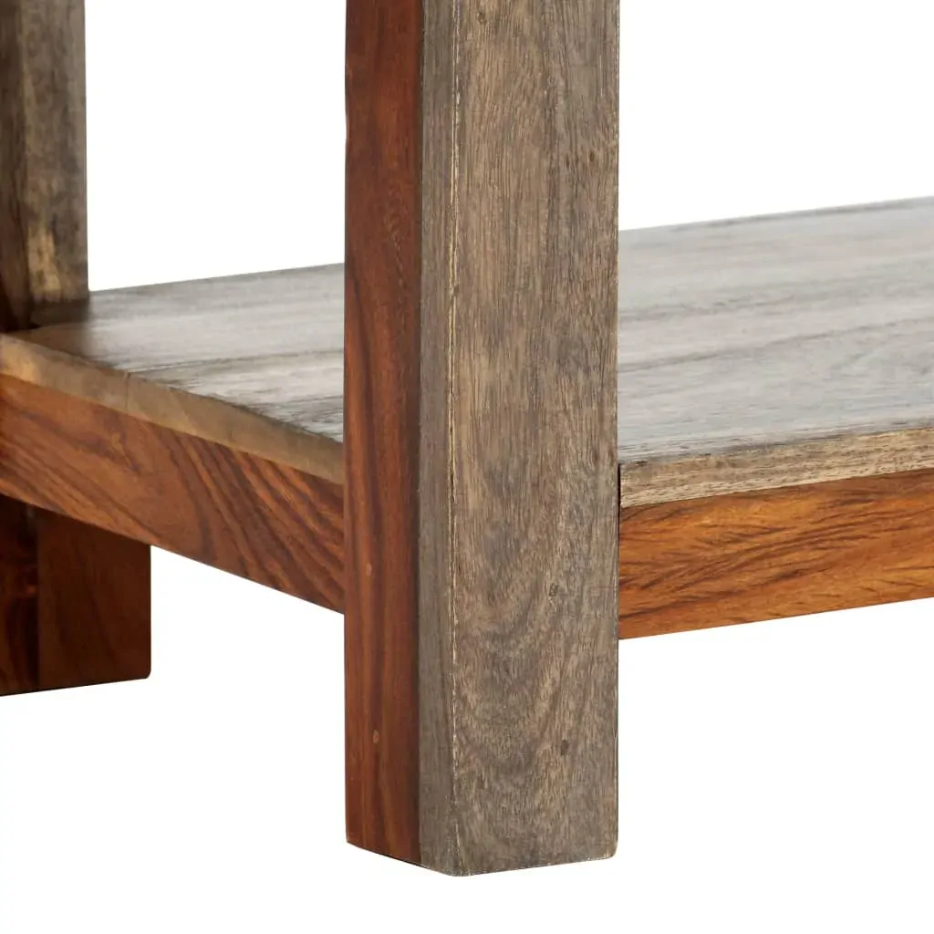 Console Table with 3 Drawers 120x30x75 cm Solid Acacia Wood Price