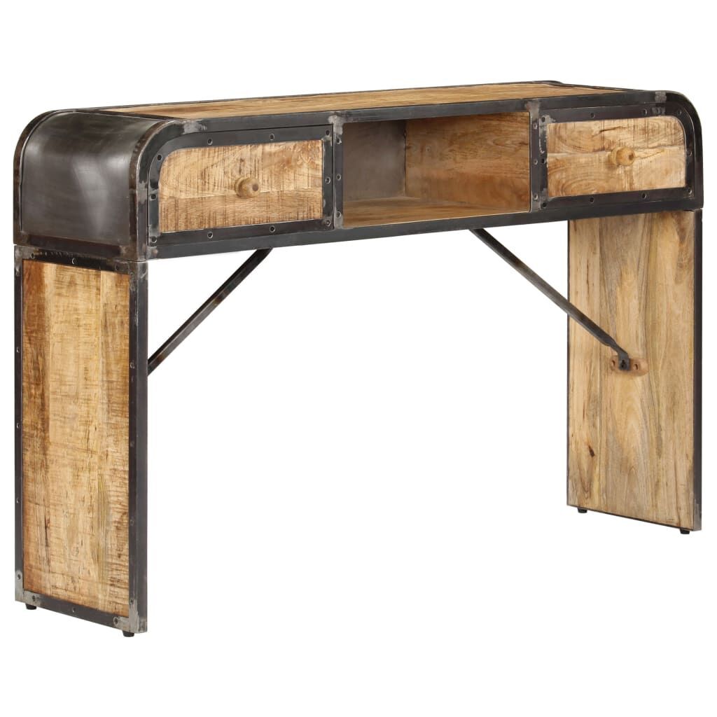 Sideboard 120x30x75 cm Solid Mango Wood Price
