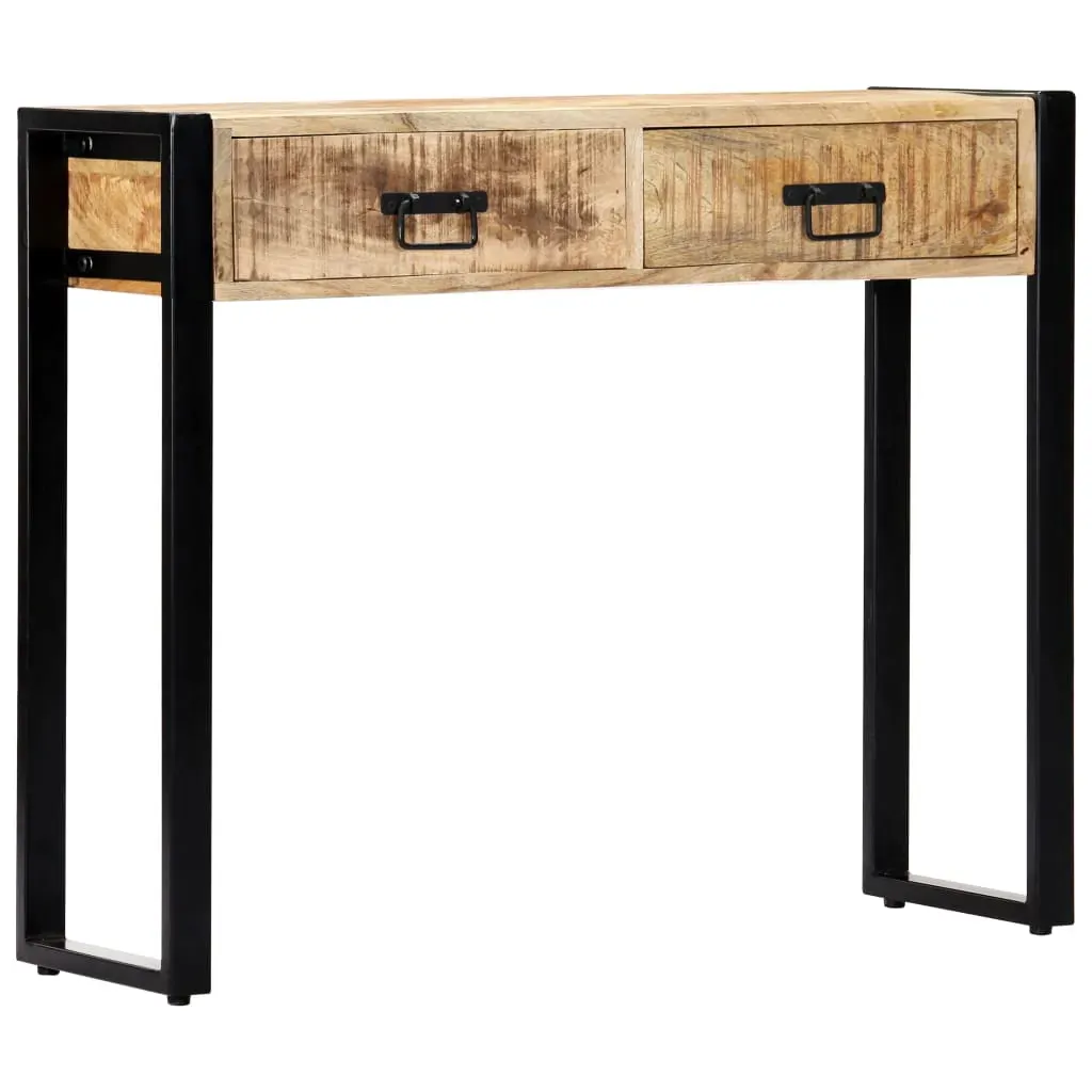 Console Table 90x30x75 cm Solid Mango Wood Price