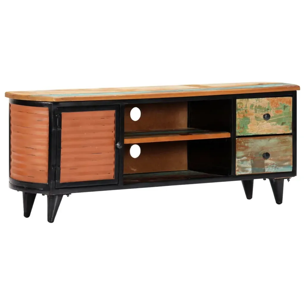TV Cabinet 120x30x45 cm Solid Reclaimed Wood Price