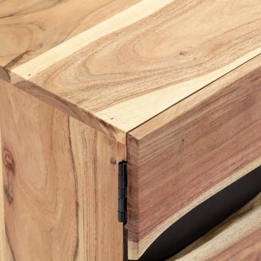 TV Cabinet 140x30x45 cm Solid Acacia Wood Price