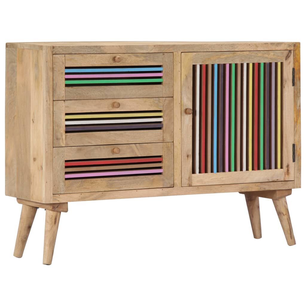 Sideboard 100x30x75 cm Solid Mango Wood Price