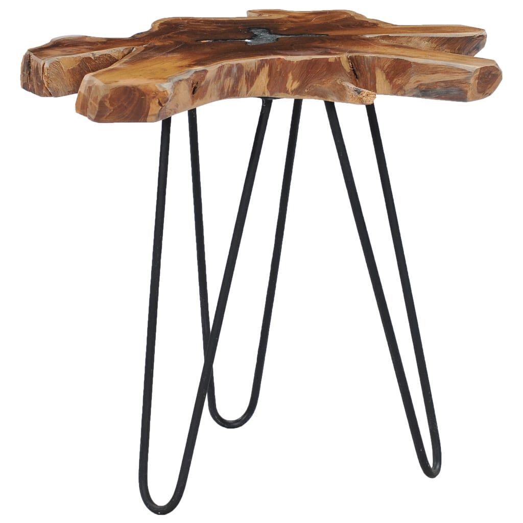 Coffee Table 70x45 cm Solid Teak Wood and Polyresin Price