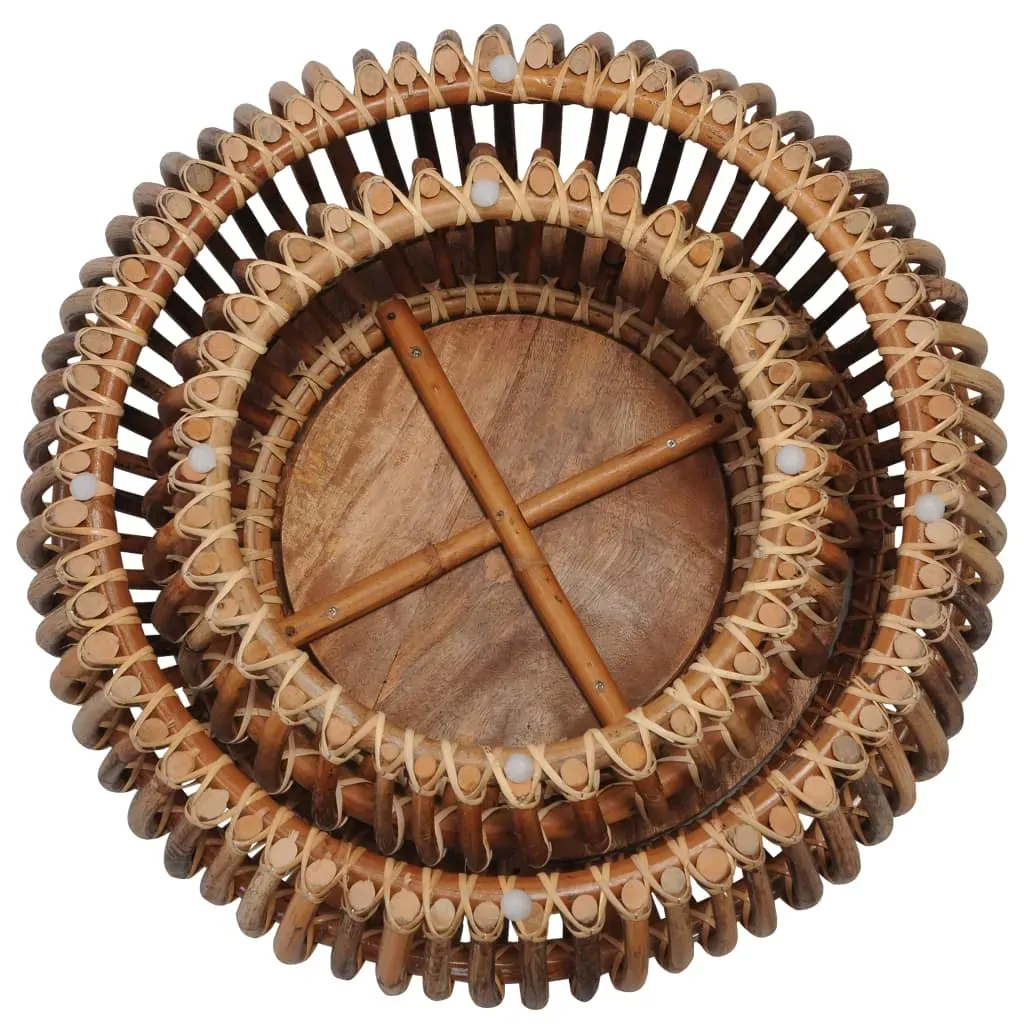 Coffee Tables 2 pcs Natural Rattan Price