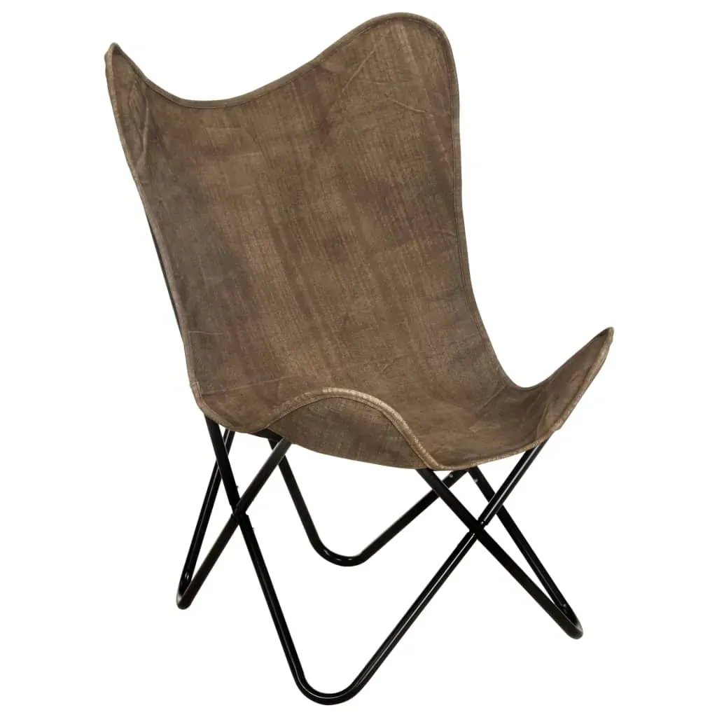 Butterfly Chair Taupe Canvas Price
