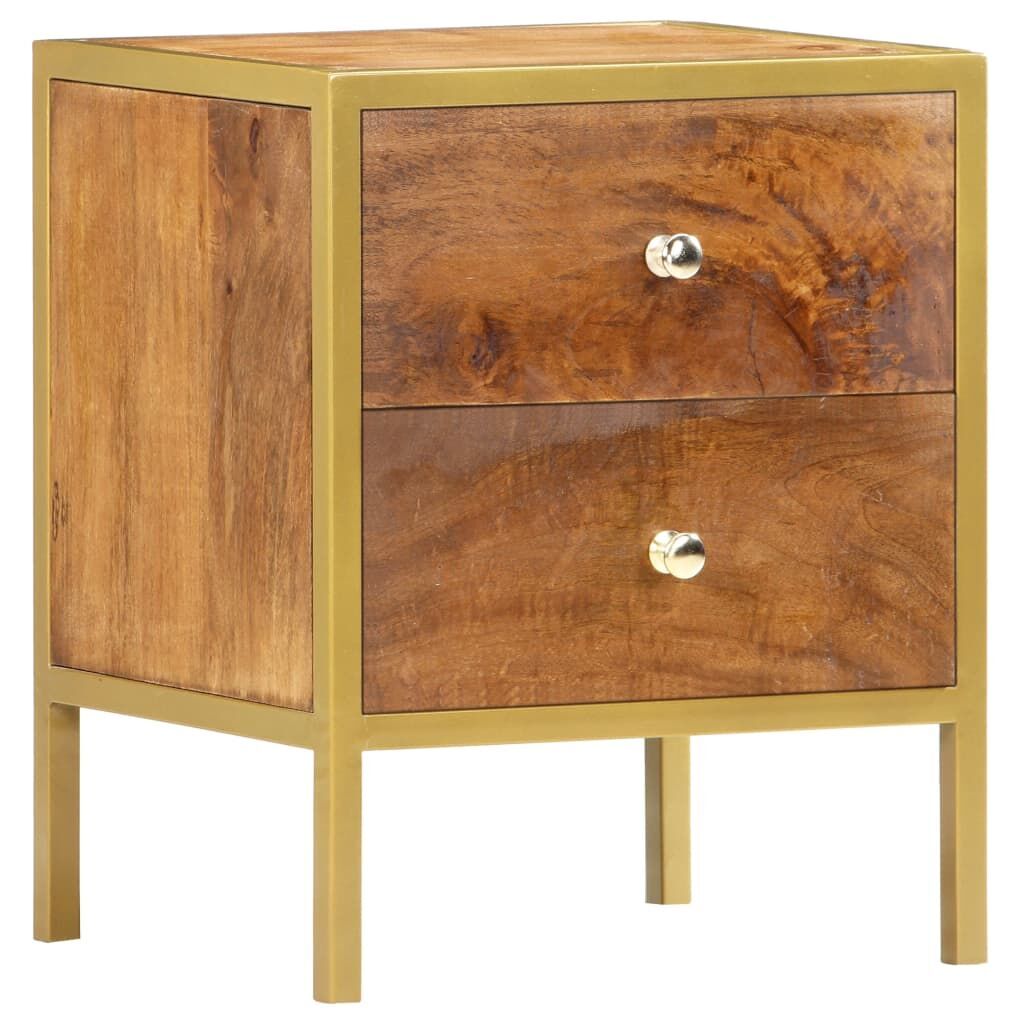 Bedside Cabinet 40x35x50 cm Solid Mango Wood Price
