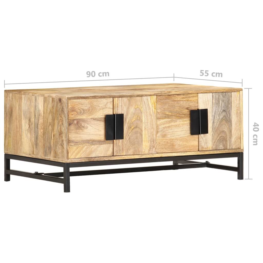 Coffee Table 90x55x40 cm Solid Mango Wood Price