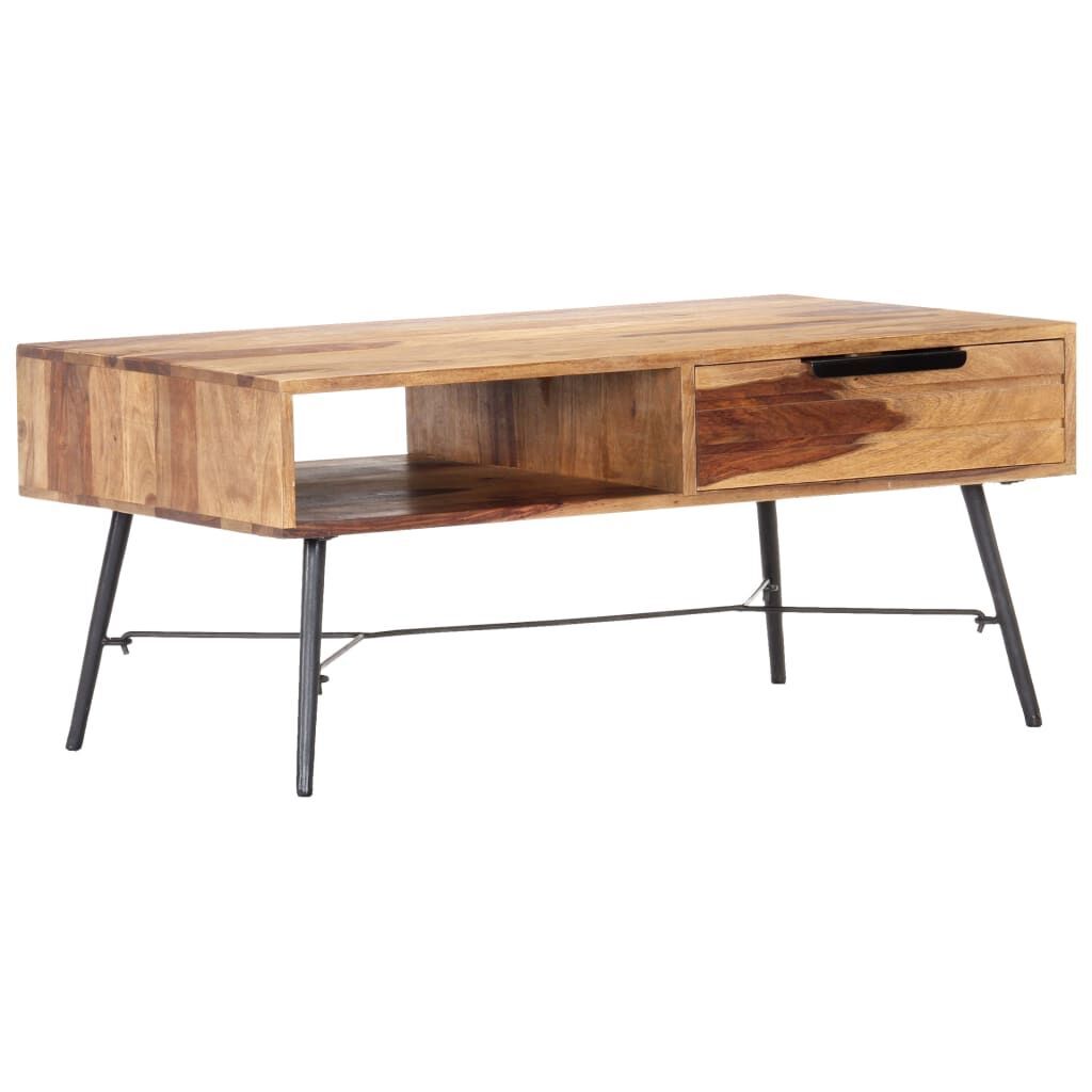 Coffee Table 88x55x40 cm Solid Acacia Wood Price