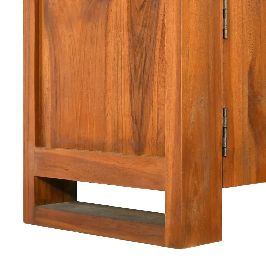 TV Cabinet 110x30x40 cm Solid Teak Wood Price