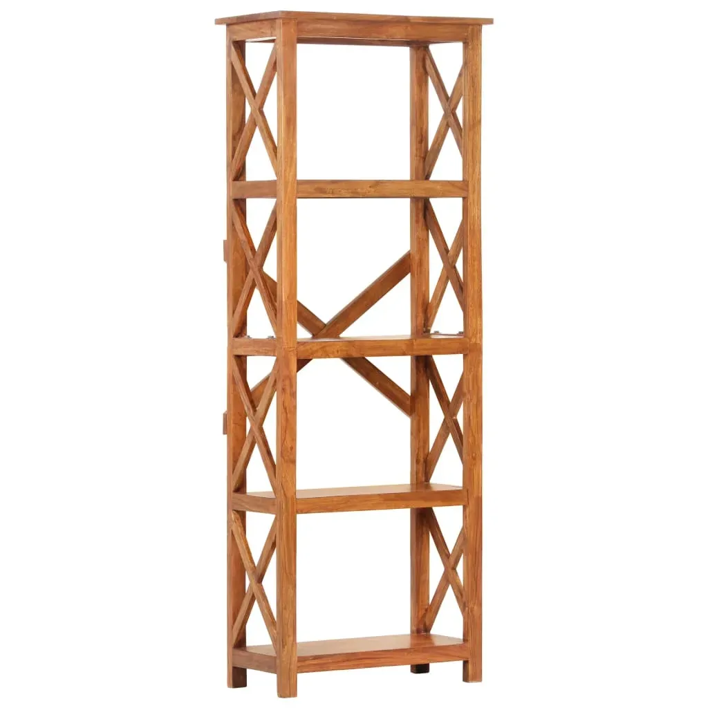 Bookshelf 60x30x160 cm Solid Acacia Wood Honey Finish Price
