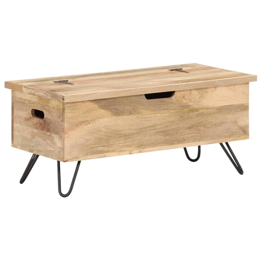Chest 90x40x45 cm Solid Mango Wood Price