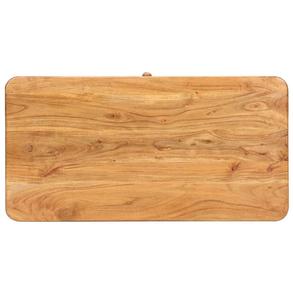 Coffee Table 100x50x40 cm Solid Acacia Wood Price
