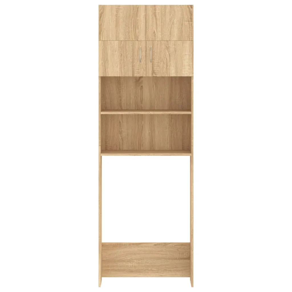 Washing Machine Cabinet Set Sonoma Oak Engineered Wood Price