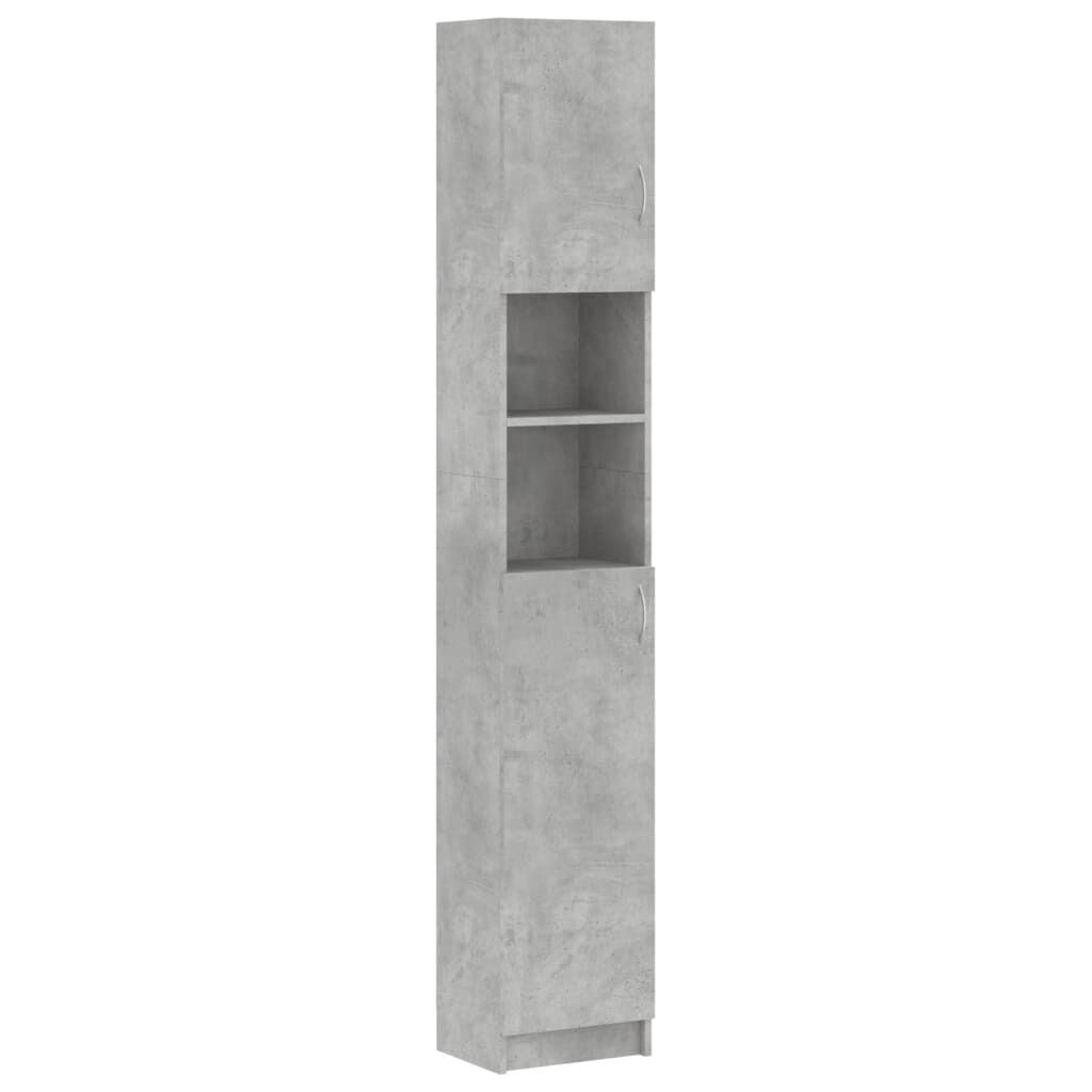 Washing Machine Cabinet Set Concrete Grey Engineered Wood Price