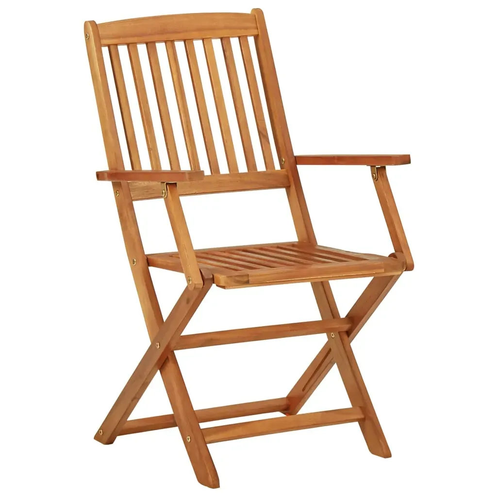 3 Piece Folding Garden Dining Set Solid Acacia Wood Price