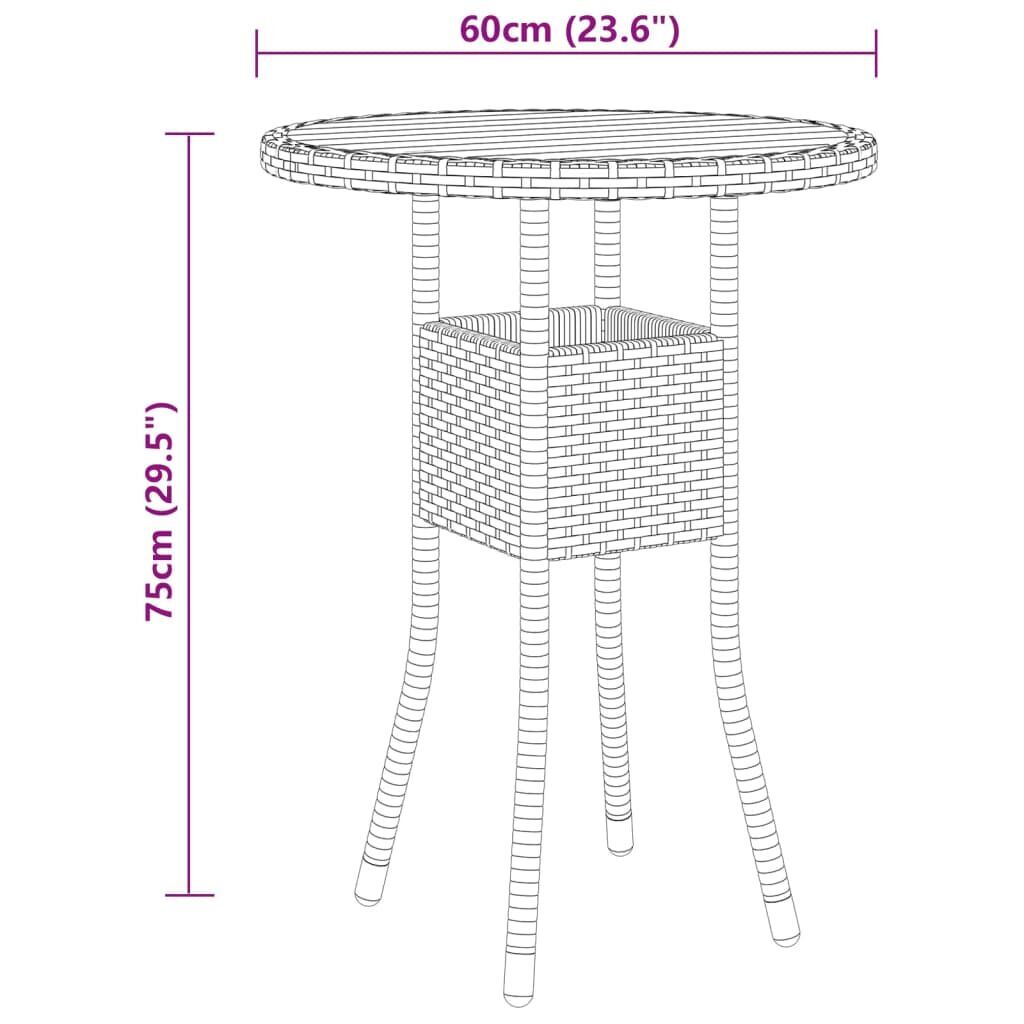 5 Piece Garden Lounge Set Poly Rattan Grey Price