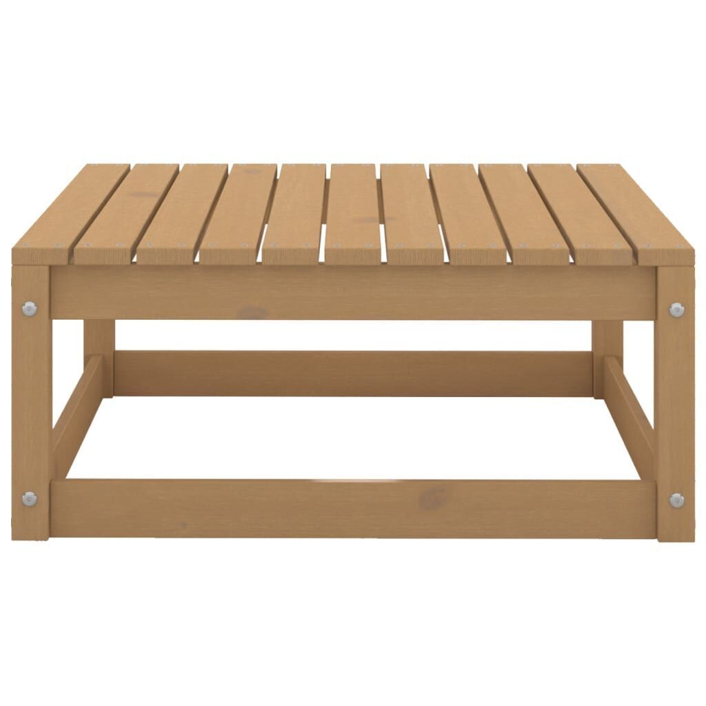 12 Piece Garden Lounge Set Honey Brown Solid Pinewood Price