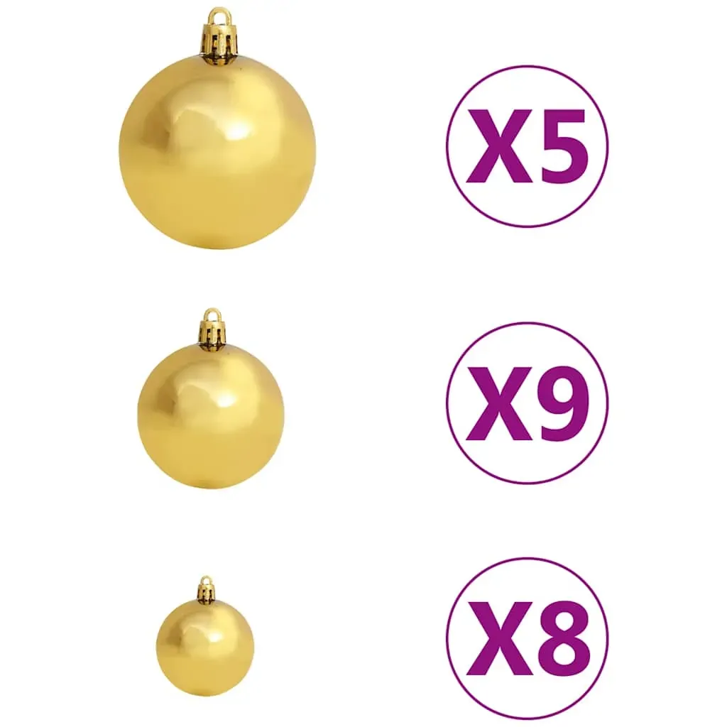 Artificial Christmas Tree LED&Ball Set&Flocked Snow 120cm PVC&PE Price