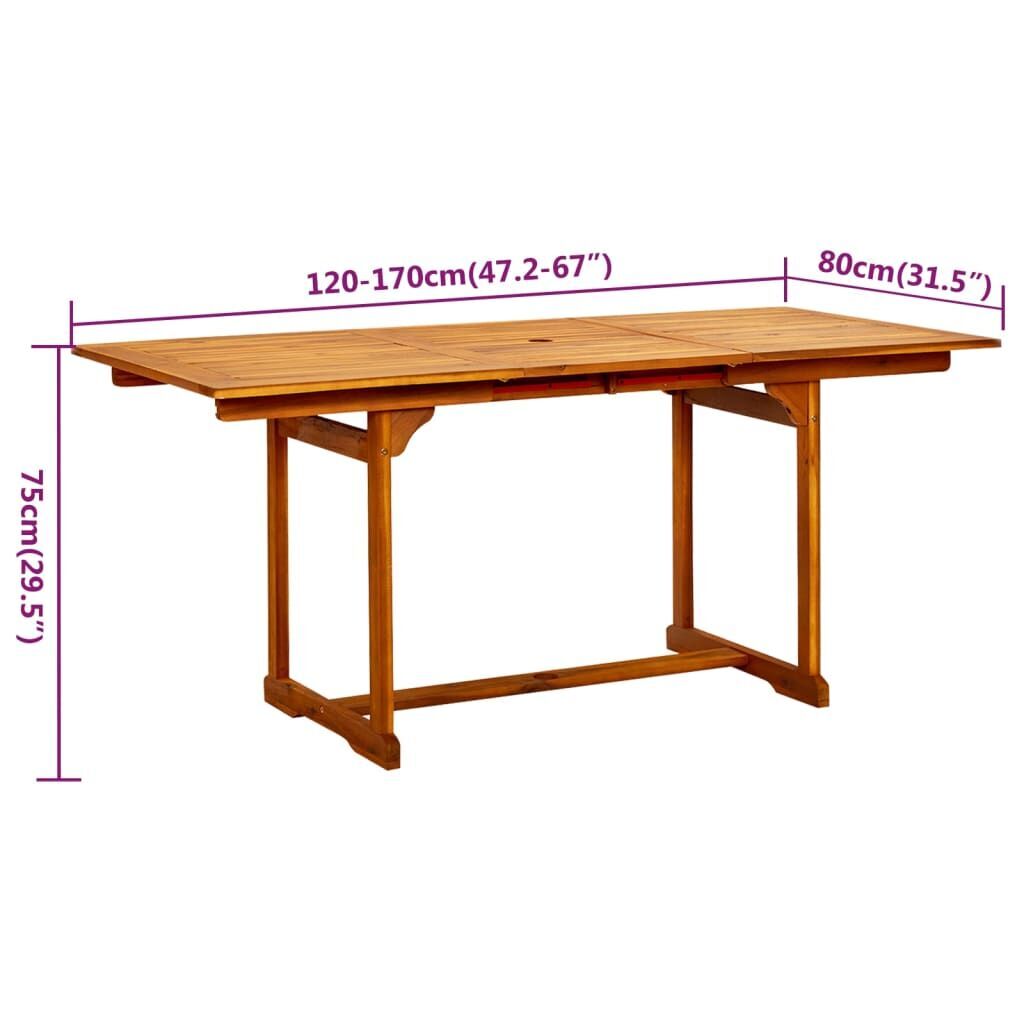 5 Piece Garden Dining Set Solid Wood Acacia Price