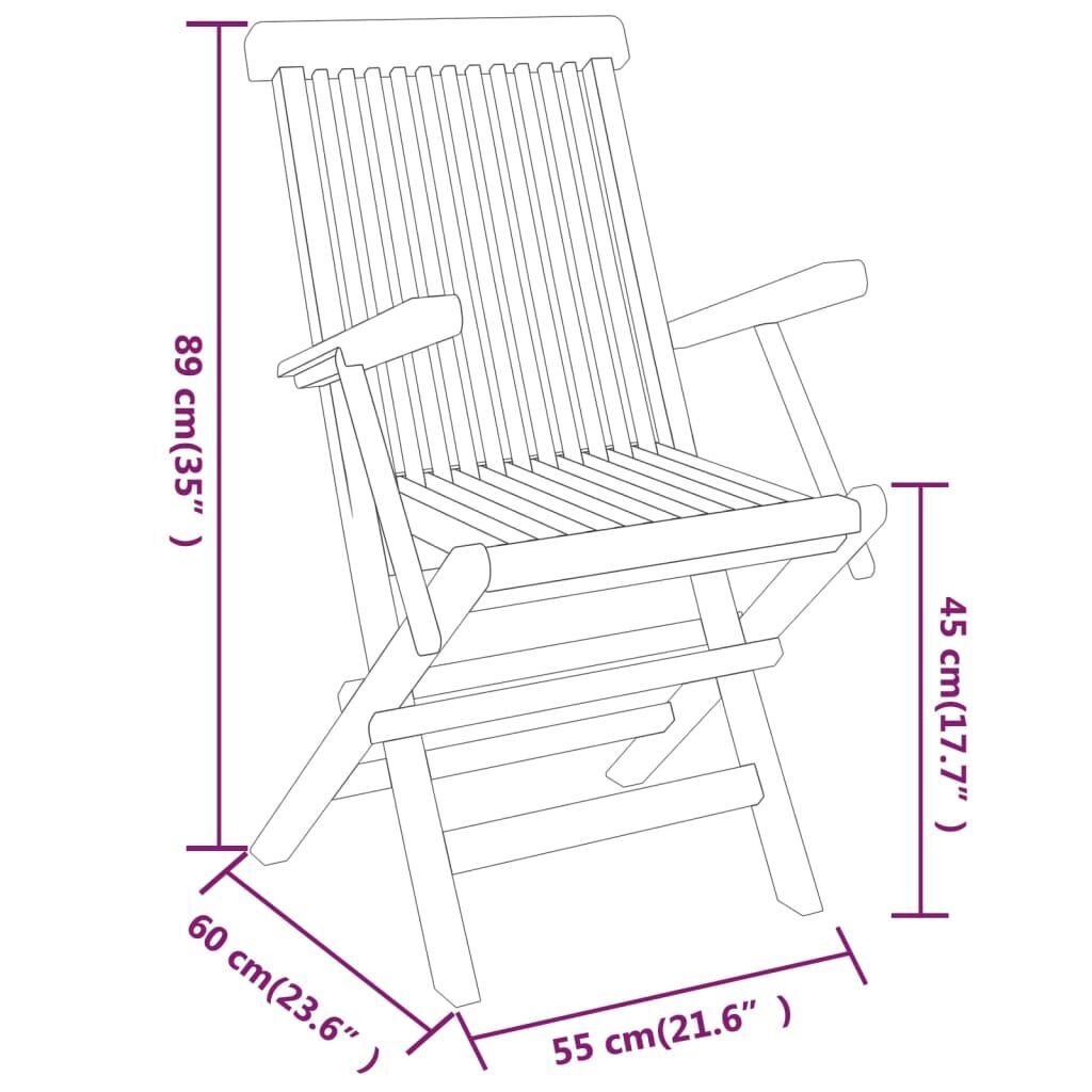 3 Piece Garden Dining Set Solid Wood Teak Price