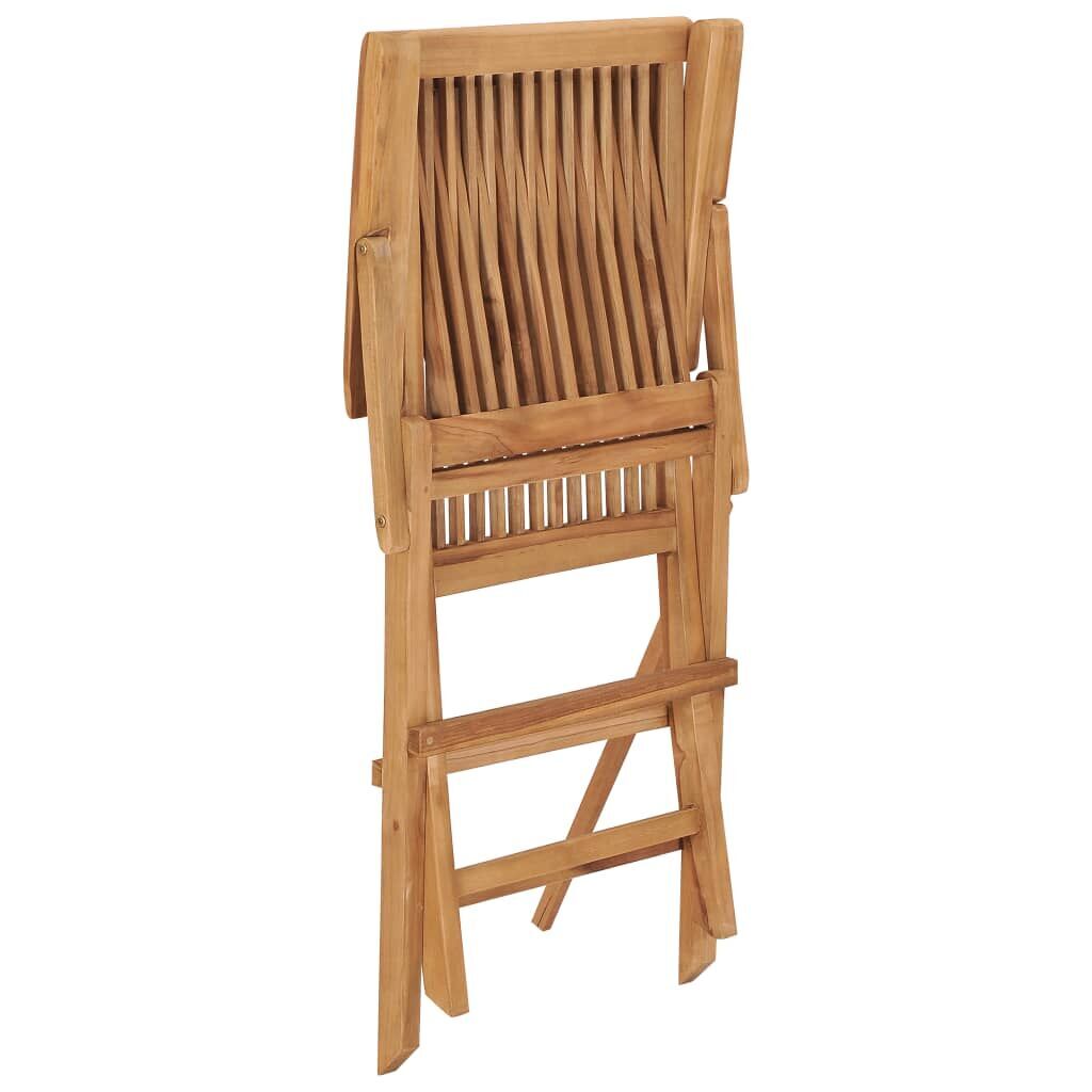 5 Piece Folding Outdoor Dining Set Solid Wood Teak Price