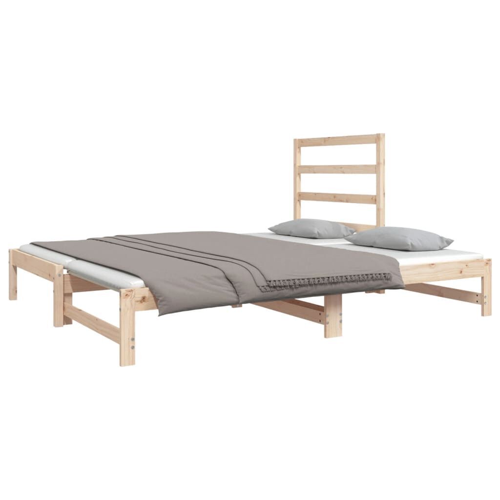 Pull-out Day Bed without Mattress 2x(90x190) cm Price