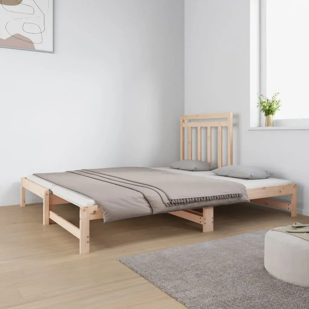 Pull-out Day Bed without Mattress 2x(90x190) cm Price
