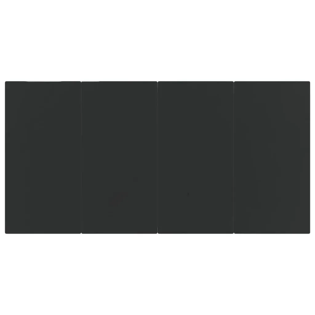 7 Piece Garden Dining Set with Cushions Anthracite Poly Rattan Price