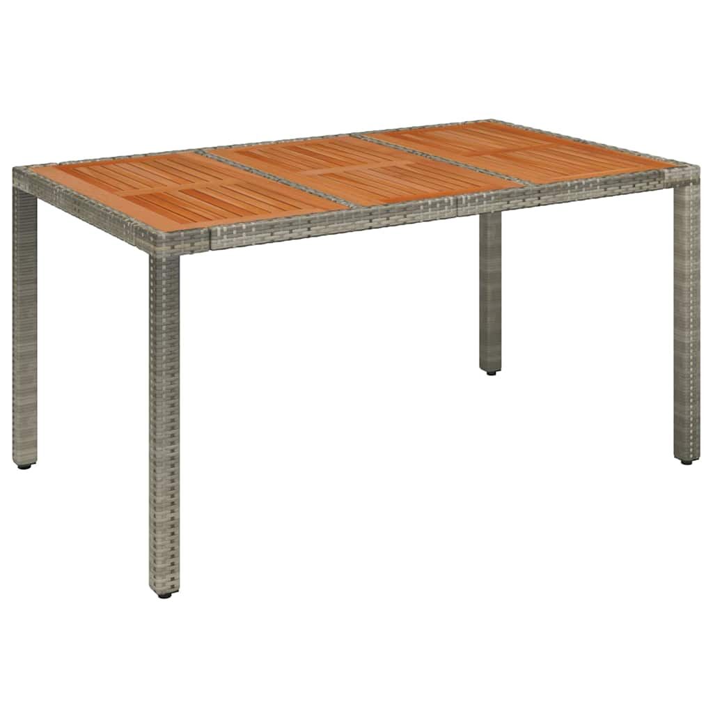 7 Piece Garden Dining Set with Cushions Grey Poly Rattan Price