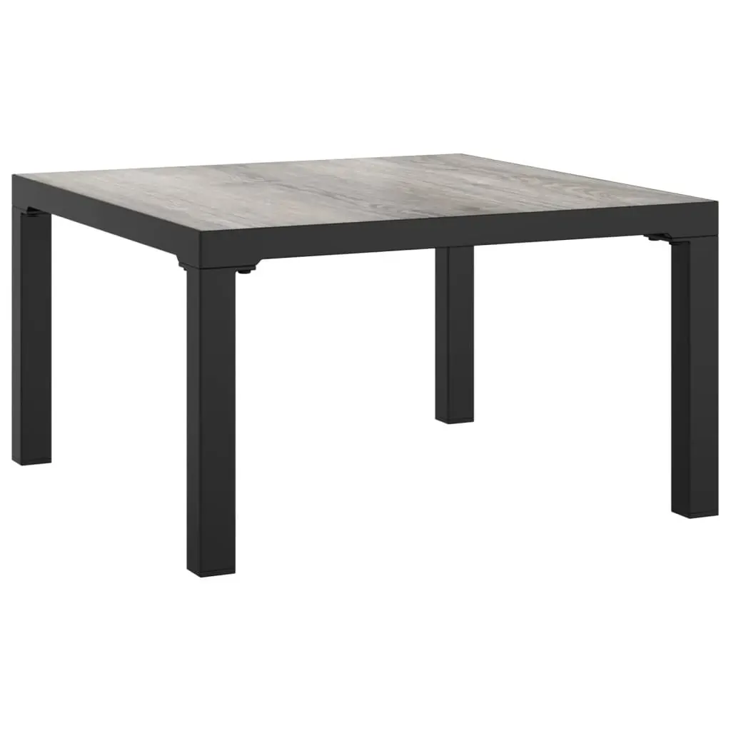 9 Piece Garden Lounge Set Black and Grey Poly Rattan Price
