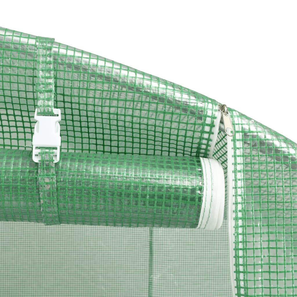 Greenhouse with Steel Frame Green 42 m² 14x3x2 m Price