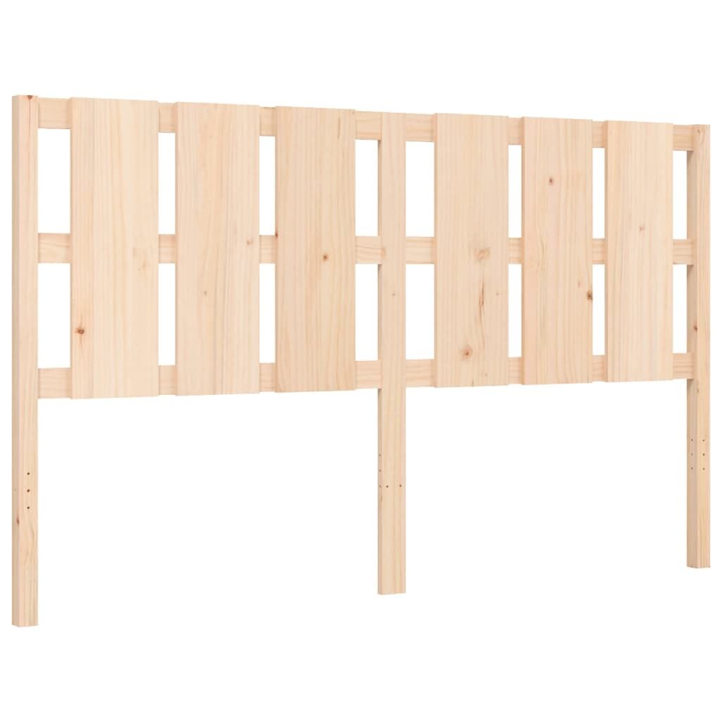 Bed Frame without Mattress 150x200 cm Solid Wood Pine Price