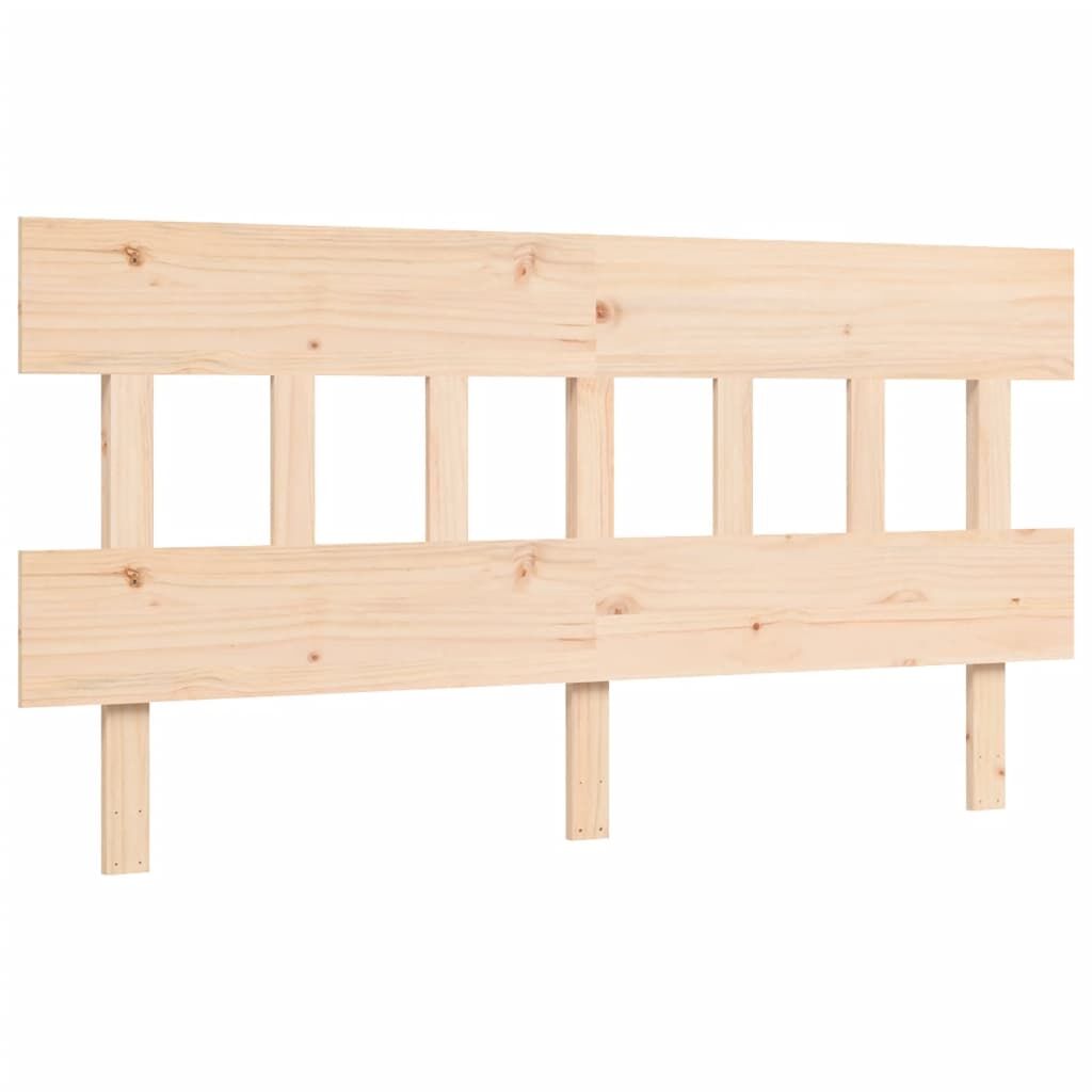 Bed Frame without Mattress 150x200 cm Solid Wood Pine Price