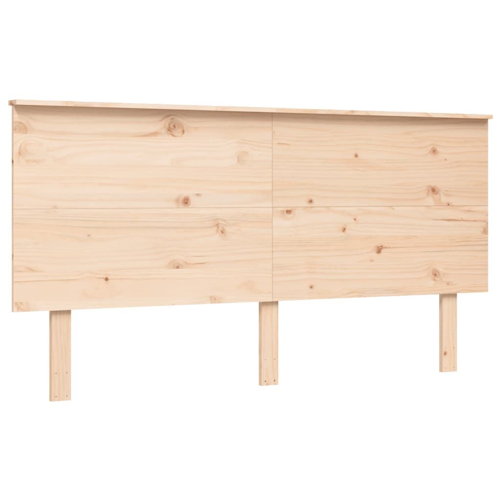 Bed Frame without Mattress 150x200 cm Solid Wood Pine Price