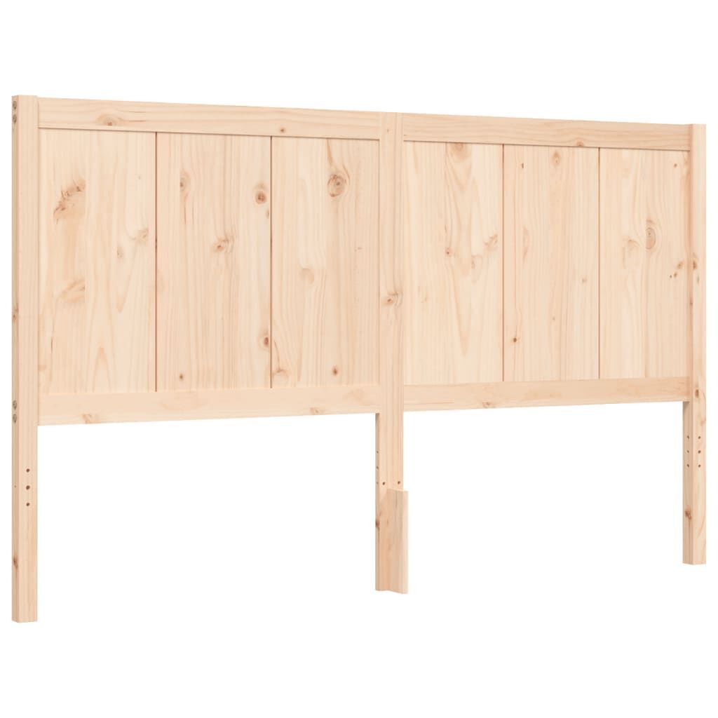Bed Frame without Mattress 150x200 cm Solid Wood Price
