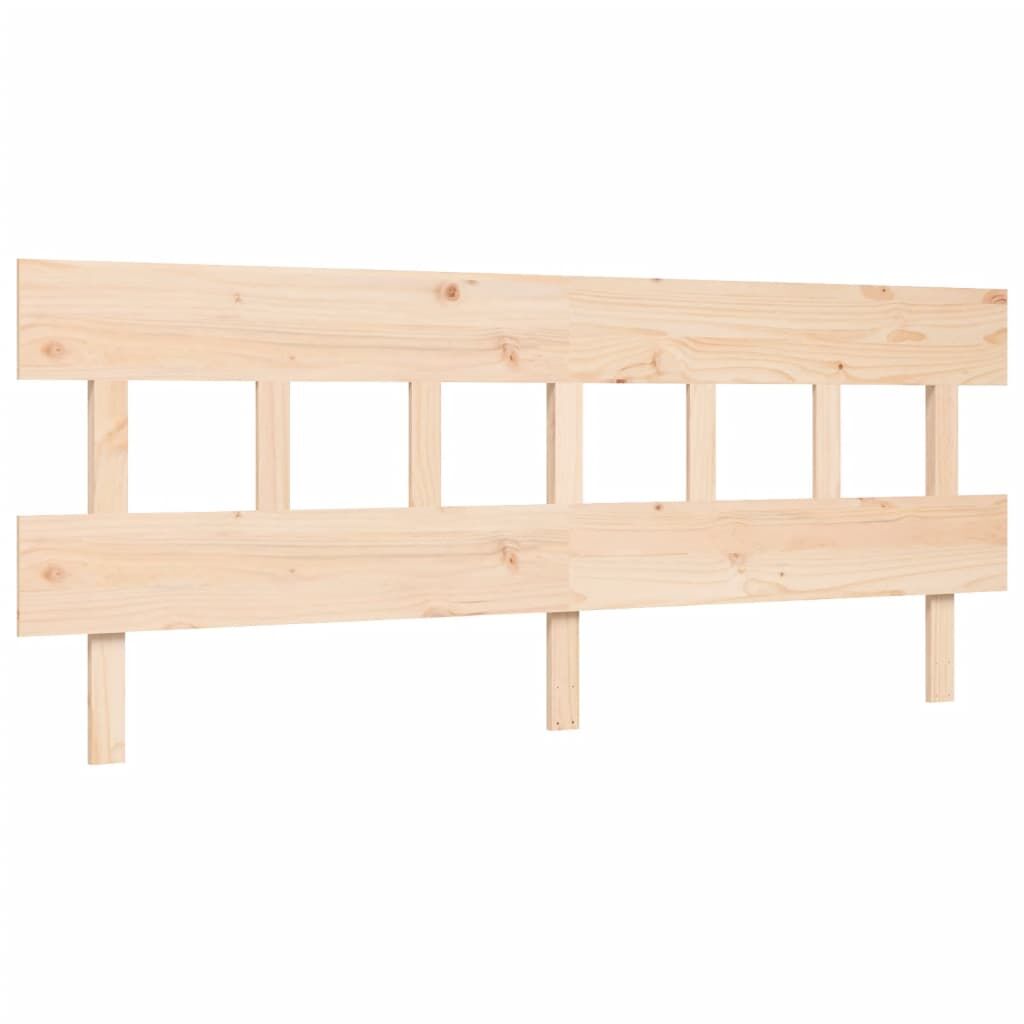 Bed Frame without Mattress 183x203 cm King Solid Wood Price