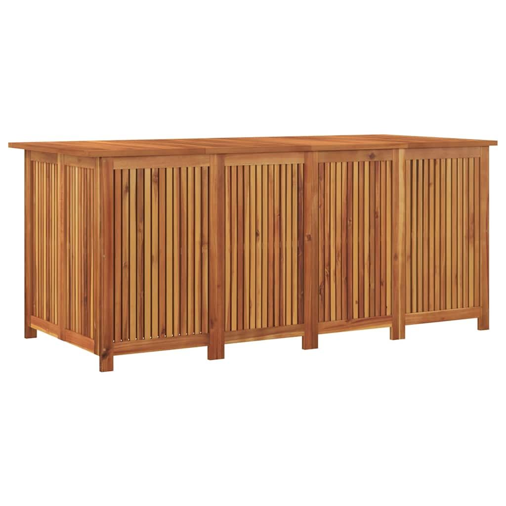 Garden Storage Box 200x80x75 cm Solid Wood Acacia Price