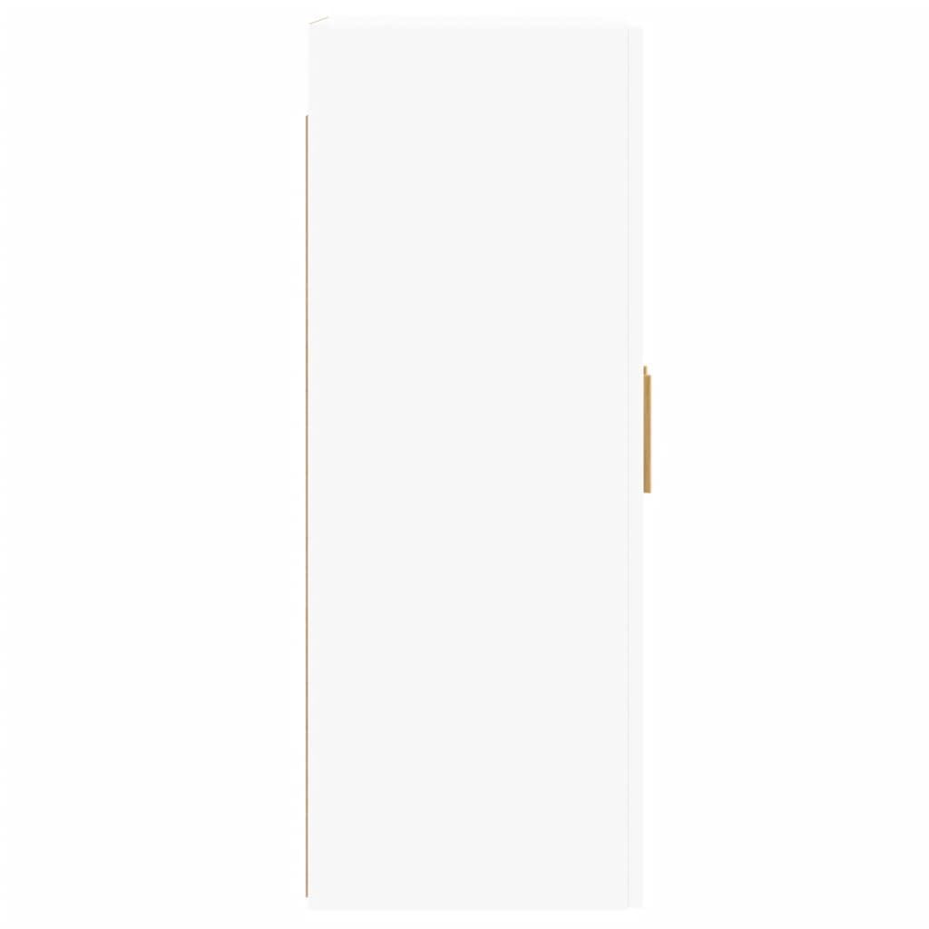 Wall Mounted Cabinets 2 pcs White Engineered Wood Price