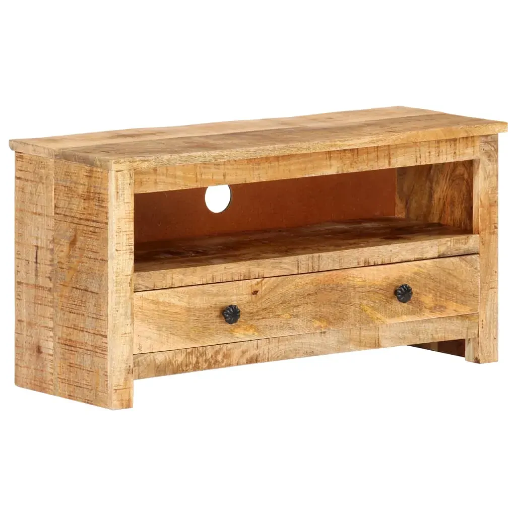 TV Cabinet 79x30x40 cm Rough Mango Wood Price