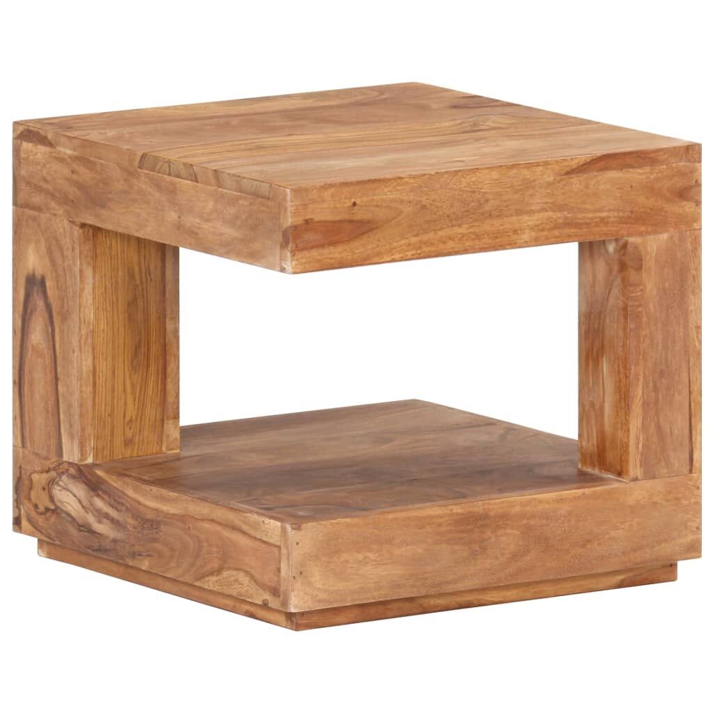 Coffee Table 45x45x40 cm Solid Wood Acacia Price